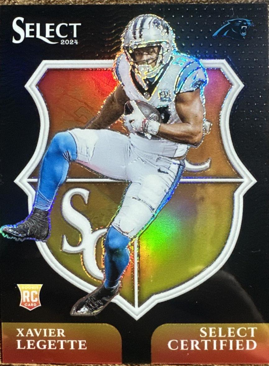 Xavier Legette [Black Prizm] #14
