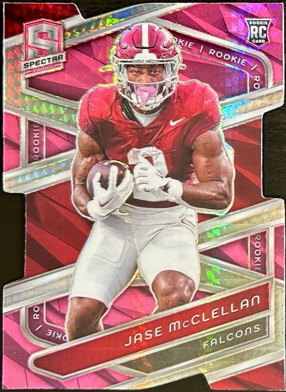 Jase McClellan [Neon Pink Die-Cut] #197