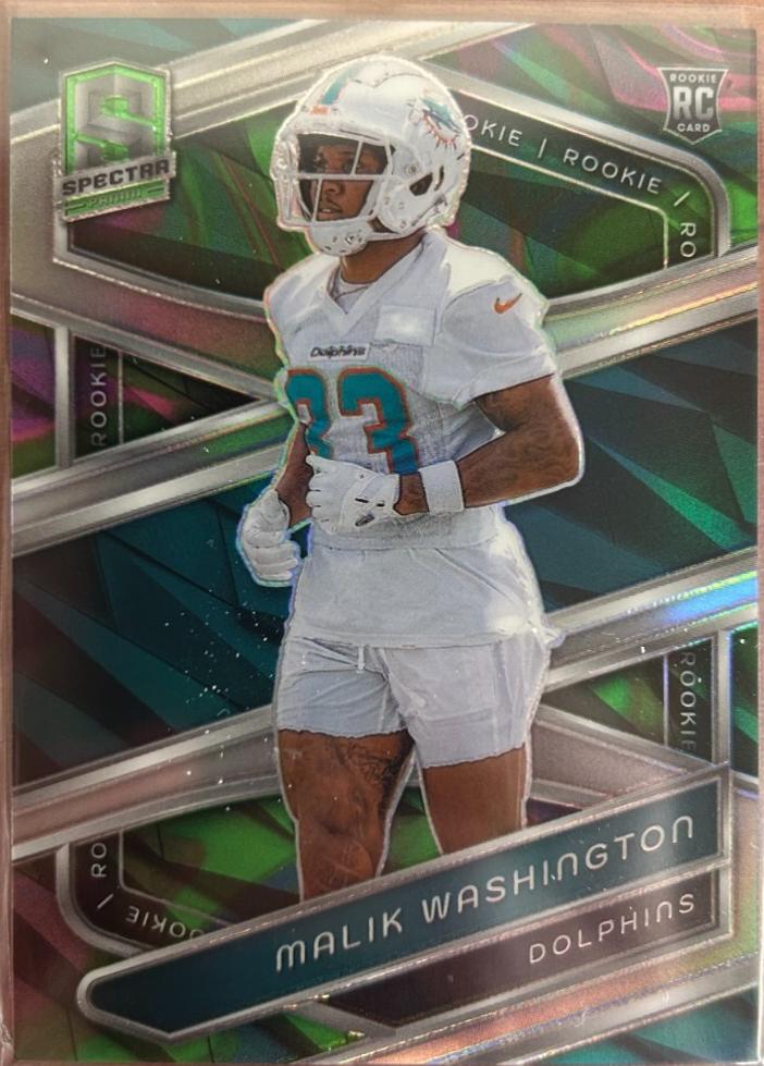 Malik Washington [Neon Marble] #196