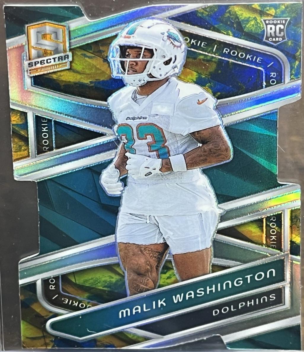 Malik Washington [Universal Die Cut] #196
