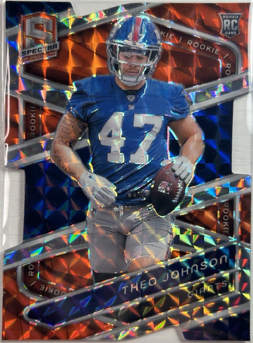 Theo Johnson [Neon Orange Die-Cut] #172