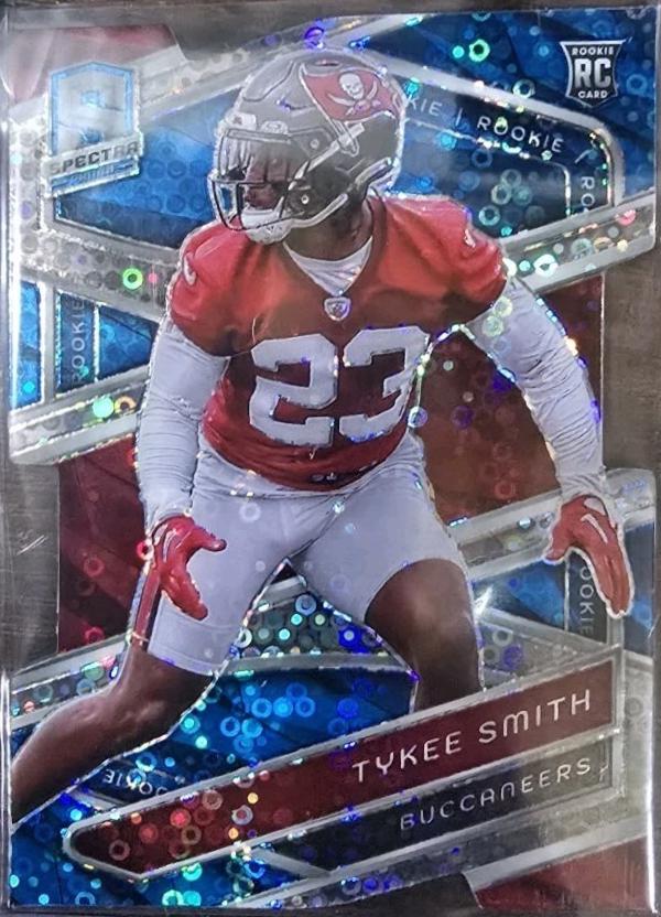 Tykee Smith [Neon Blue Die-Cut] #190
