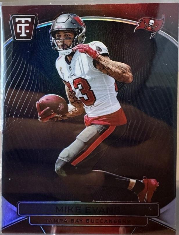 Mike Evans [Mirror Platinum Black] #88