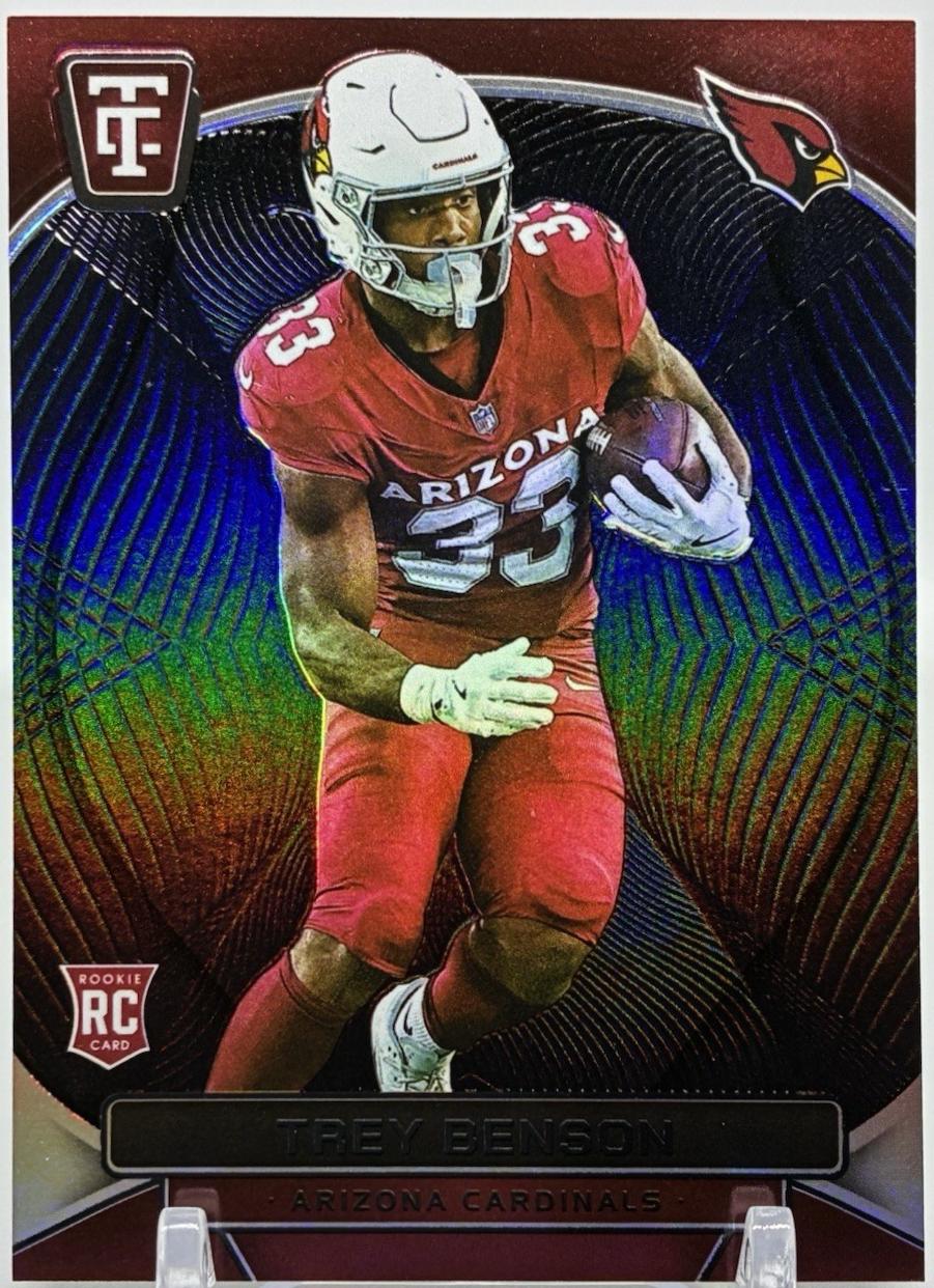 Trey Benson [Mirror Platinum Black] #169