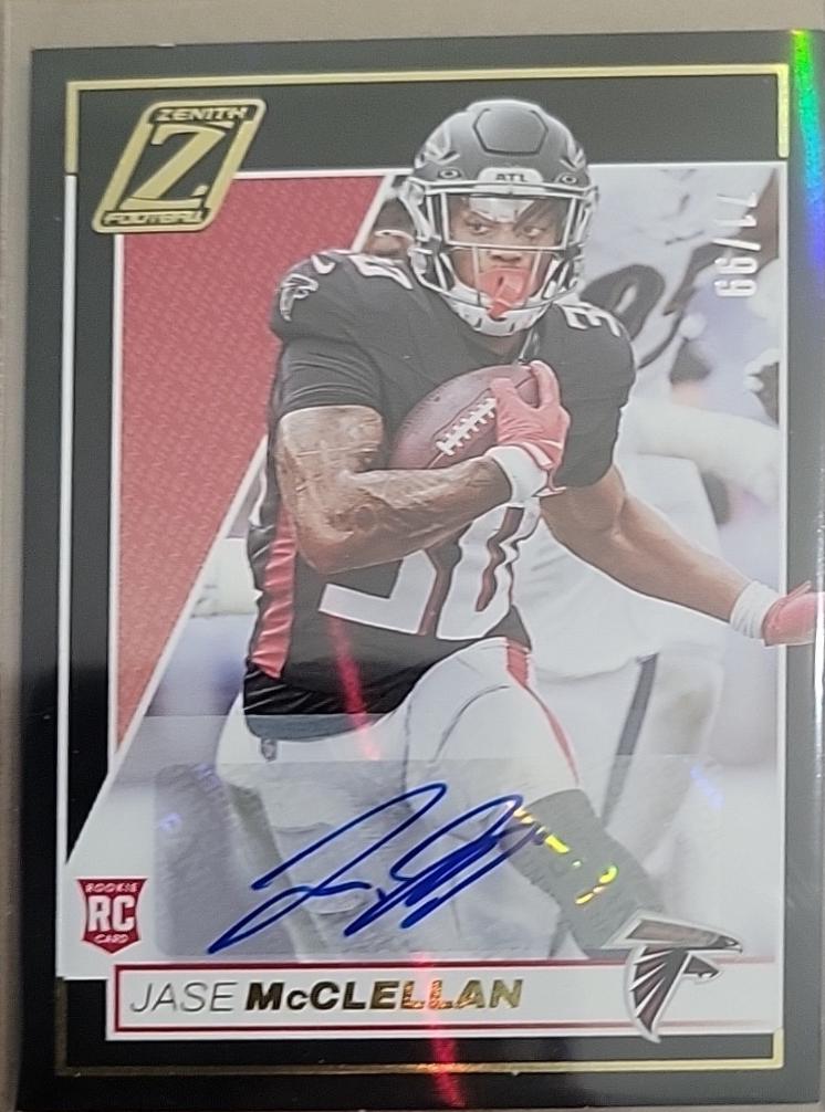 Jase McClellan [Rookie Autograph Red Zone] #143
