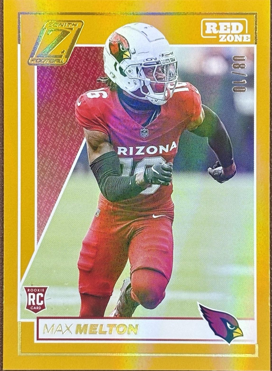 Max Melton [Gold Red Zone] #177
