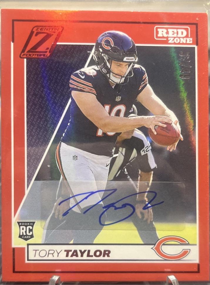 Tory Taylor [Rookie Red Zone Autograph Red] #178
