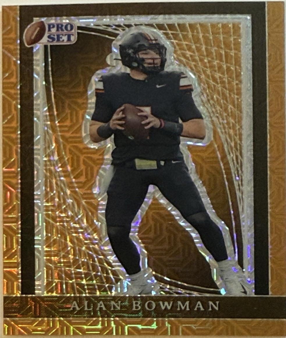 Alan Bowman [Gold Crystal] #5