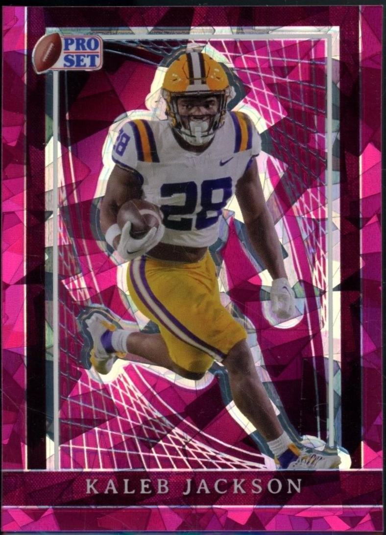 Kaleb Jackson [Pink Crystal] #83