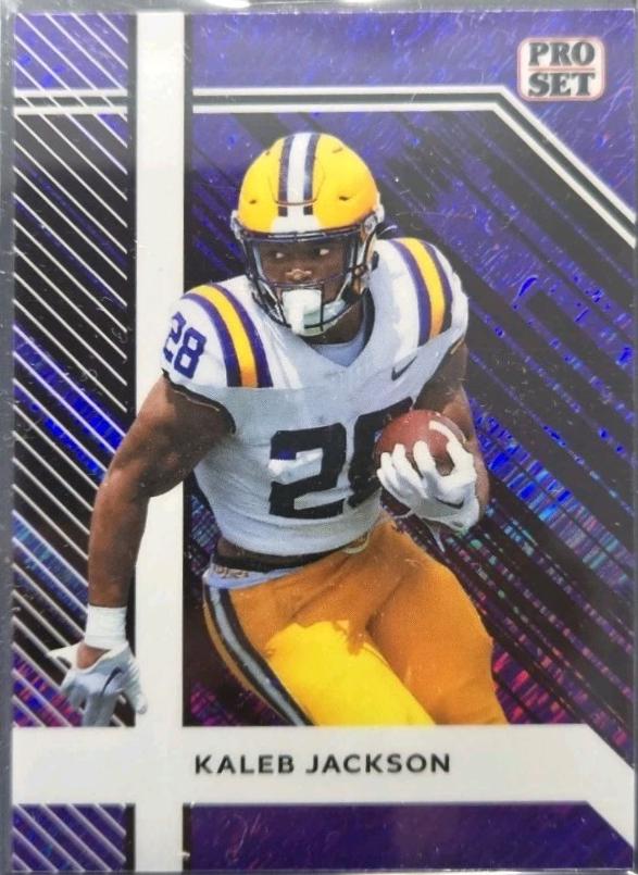 Kaleb Jackson [Purple Crystal] #83