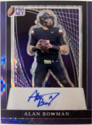 Alan Bowman [Purple Pulsar] #PA-AB1