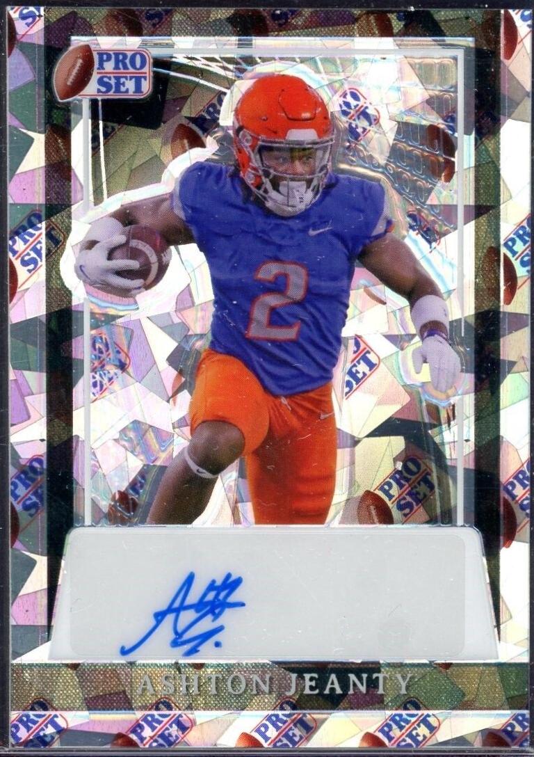 Ashton Jeanty [Pro Set Border Crystal] #PA-AJ2