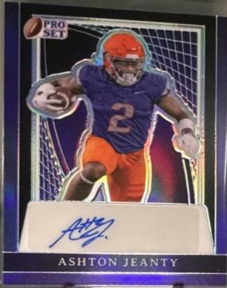 Ashton Jeanty [Purple Prismatic] #PA-AJ2