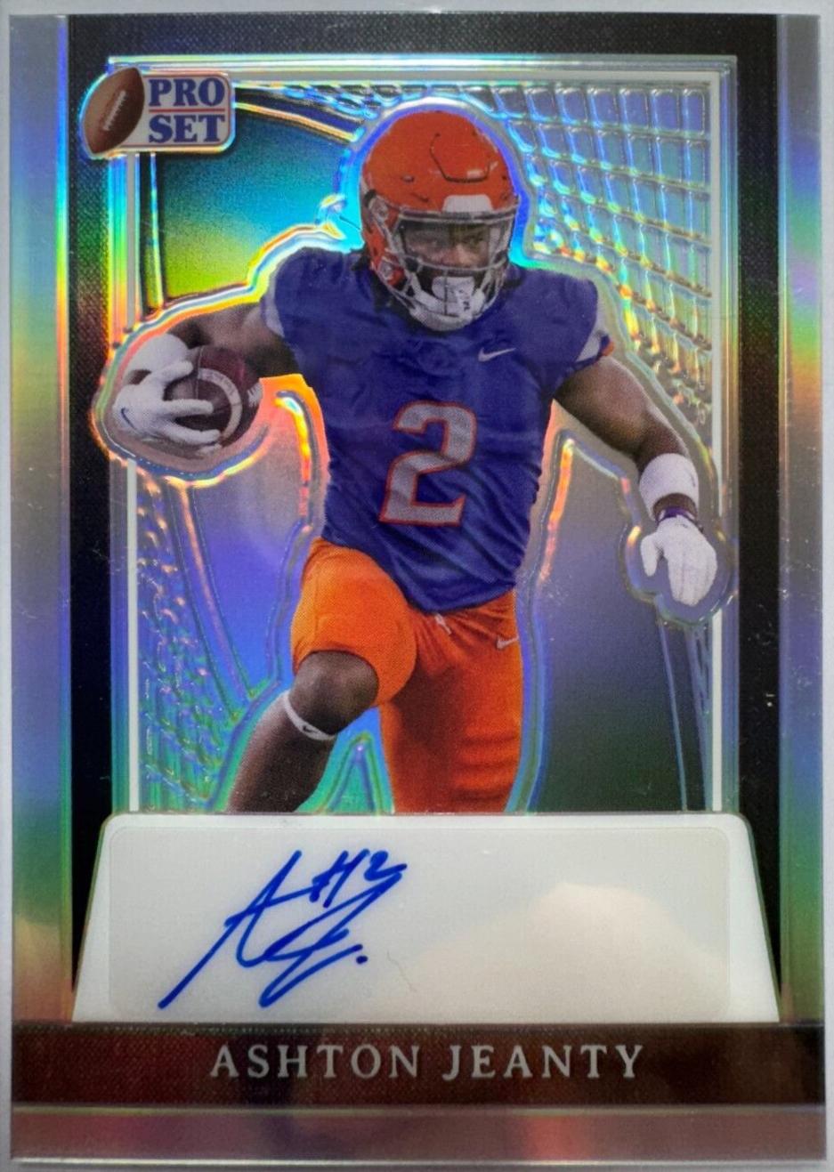 Ashton Jeanty [Silver Prismatic] #PA-AJ2