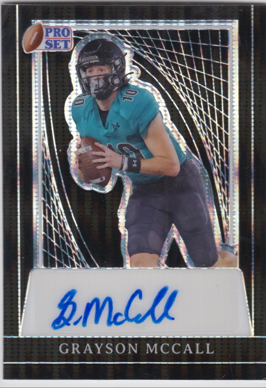 Grayson McCall [Black Pulsar] #PA-GM1
