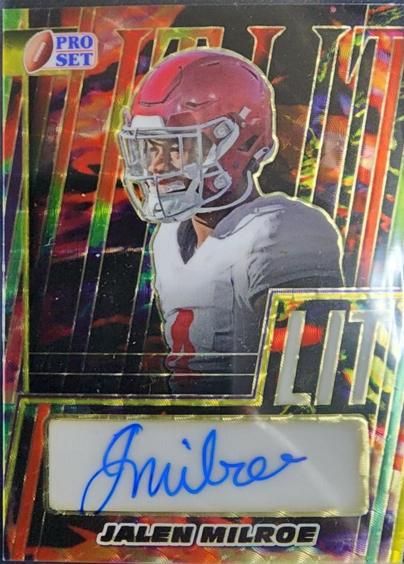 Jalen Milroe [Galaxy Prismatic] #PA-JM2