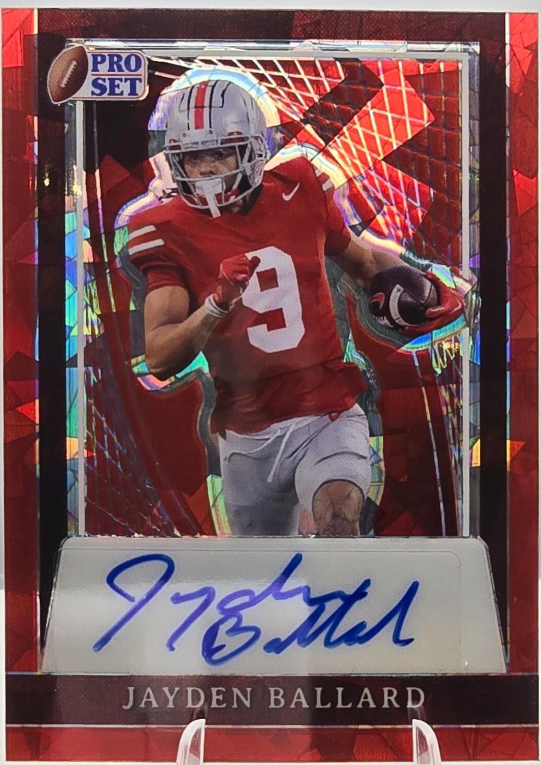 Jayden Ballard [Red Prismatic] #PA-JB1