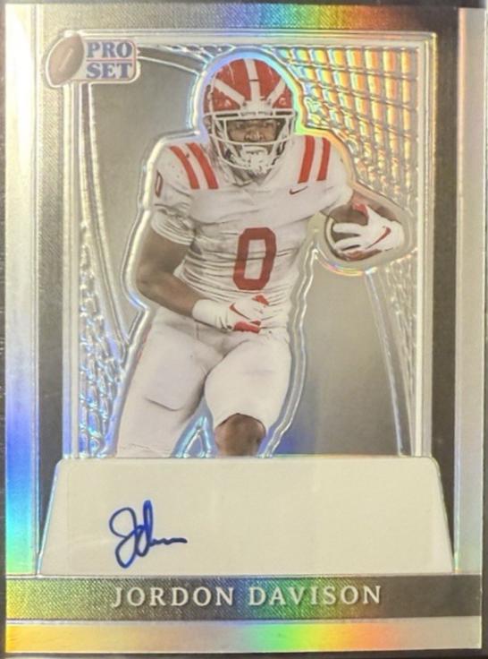 Jordon Davison [Silver Prismatic] #PA-JD2