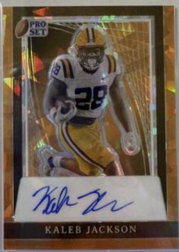 Kaleb Jackson [Gold Crystal] #PA-KJ1