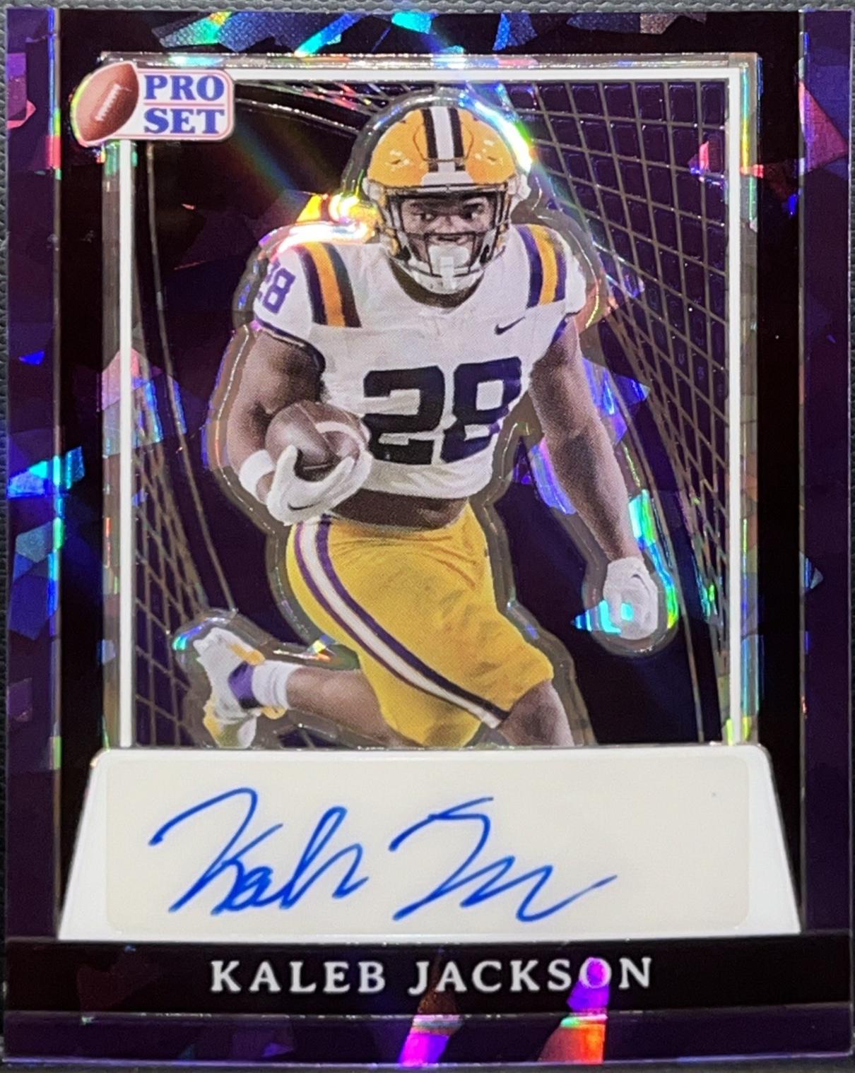 Kaleb Jackson [Purple Crystal] #PA-KJ1