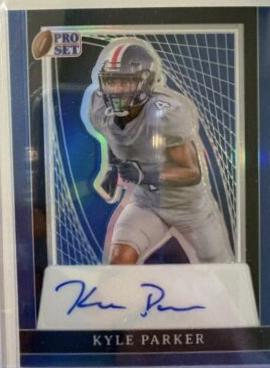 Kyle Parker [Blue Prismatic] #PA-KP1