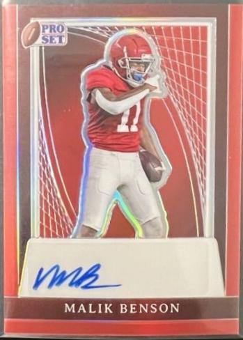 Malik Benson [Red Prismatic] #PA-MB2