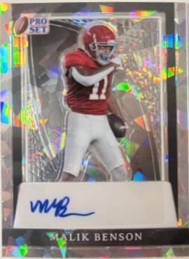 Malik Benson [Silver Crystal] #PA-MB2