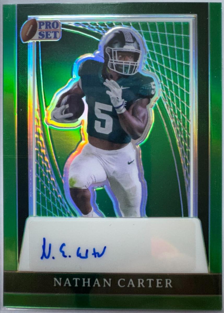 Nathan Carter [Green Prismatic] #PA-NC2