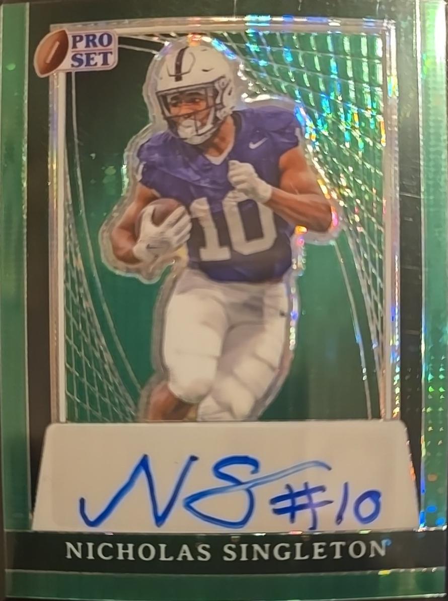 Nicholas Singleton [Pro Set Border Prismatic] #PA-NS1