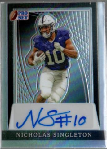 Nicholas Singleton [Silver Prismatic] #PA-NS1