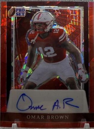 Omar Brown [Red Crystal] #PA-OB1