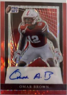Omar Brown [Red Pulsar] #PA-OB1