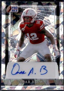 Omar Brown [Silver Crystal] #PA-OB1
