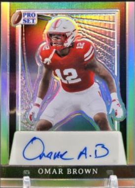 Omar Brown [Silver Prismatic] #PA-OB1