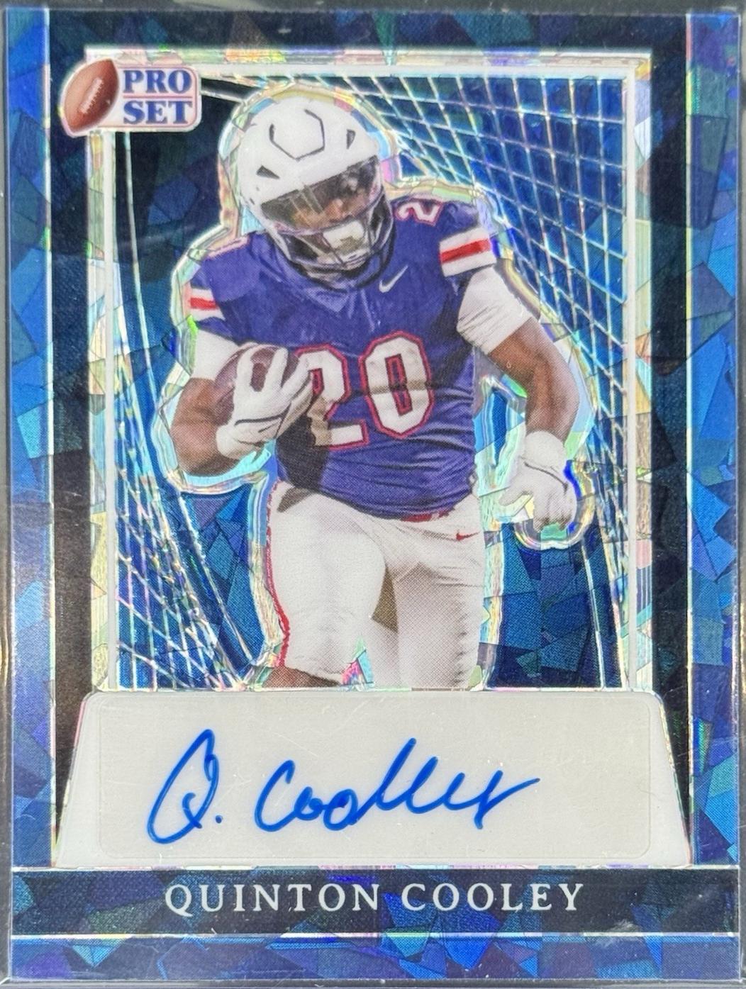 Quinton Cooley [Blue Crystal] #PA-QC1