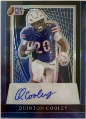 Quinton Cooley [Blue Prismatic] #PA-QC1