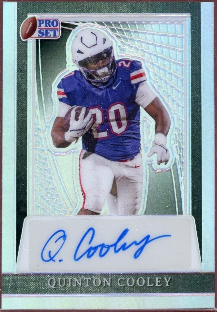 Quinton Cooley [Silver Prismatic] #PA-QC1