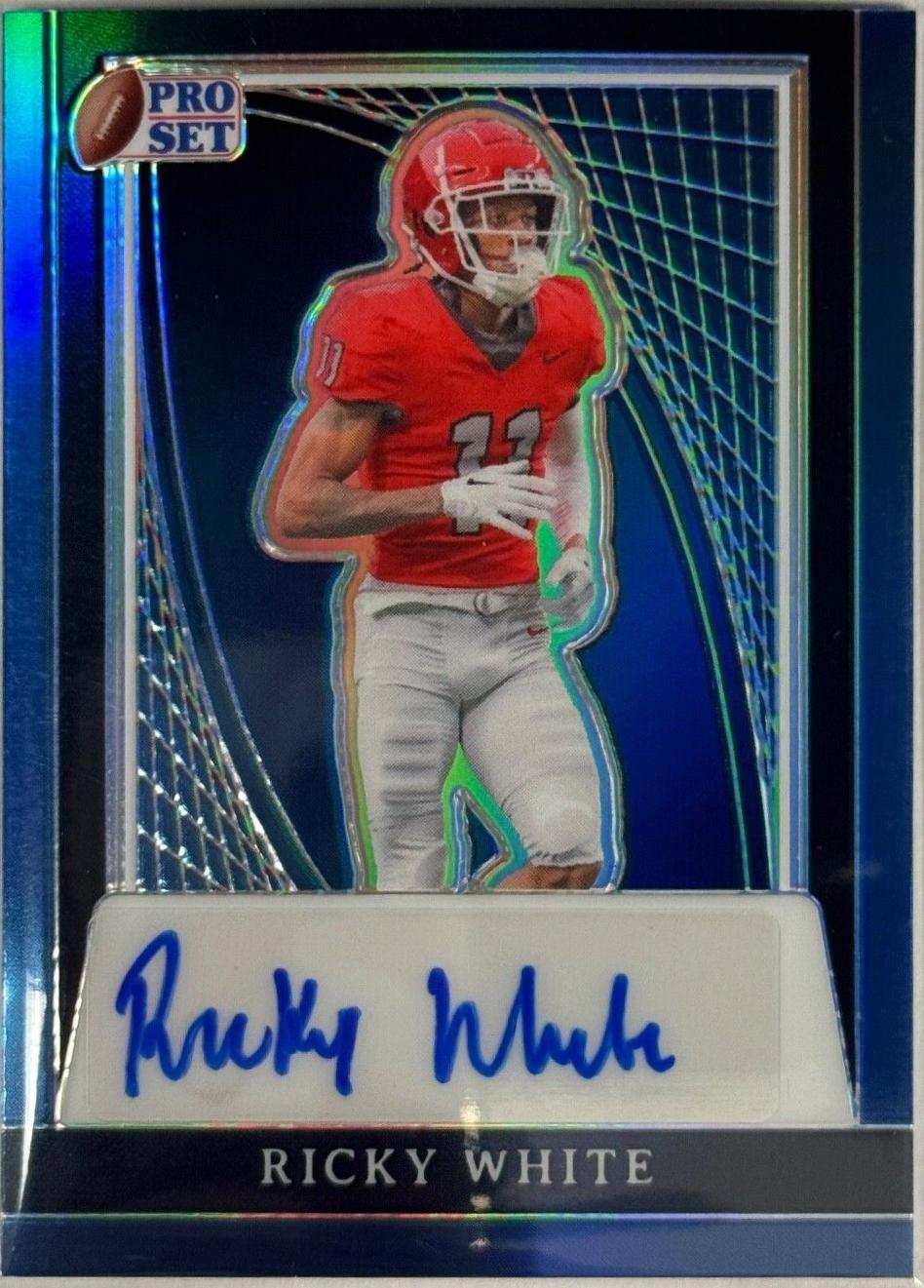 Ricky White [Blue Prismatic] #PA-RW1