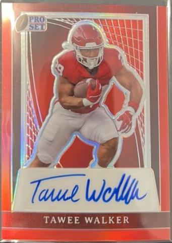 Tawee Walker [Red Prismatic] #PA-TW1