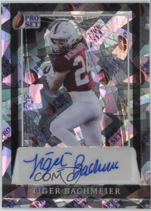 Tiger Bachmeier [Pro Set Border Prismatic] #PA-TB1
