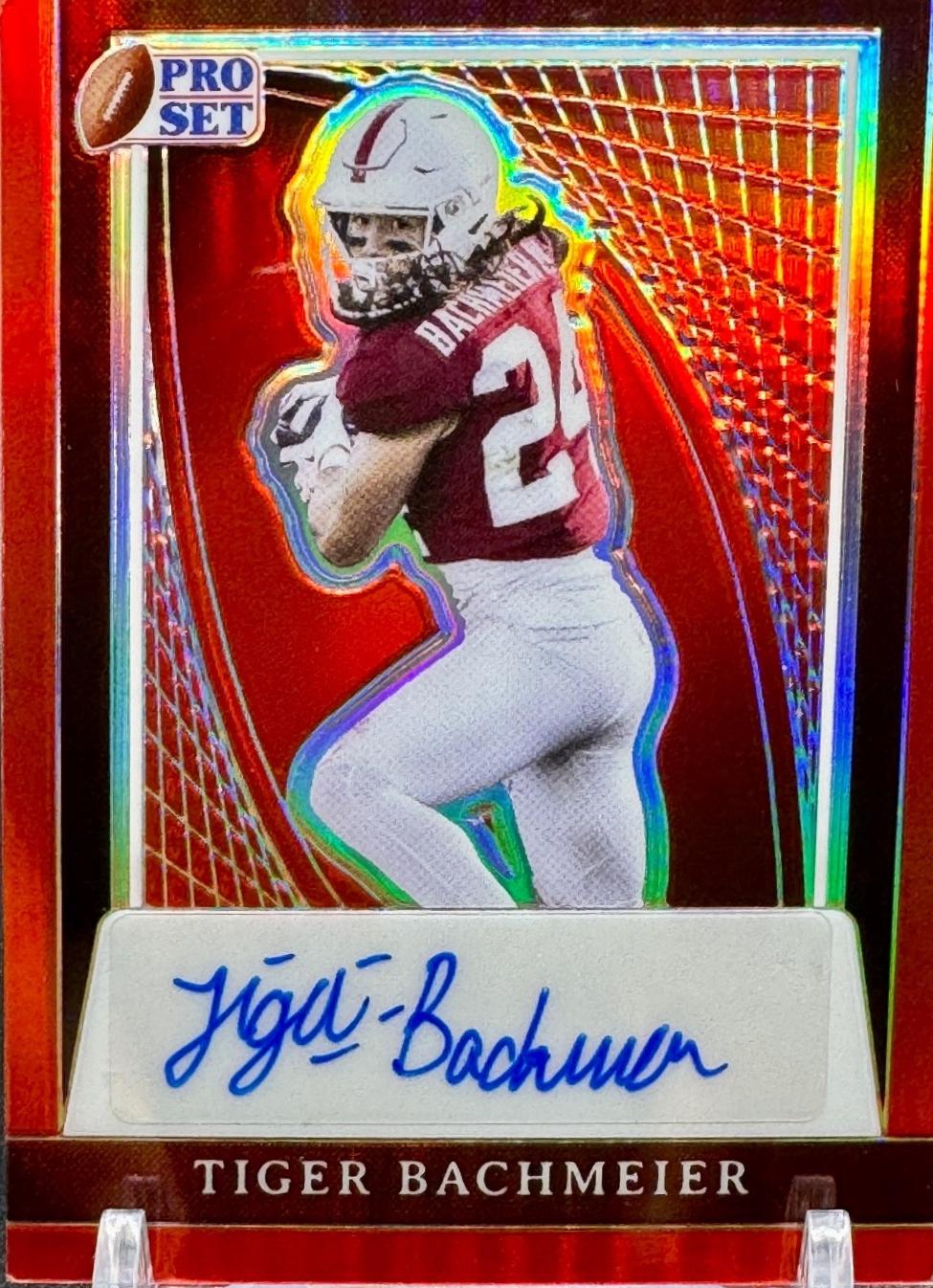 Tiger Bachmeier [Red Prismatic] #PA-TB1