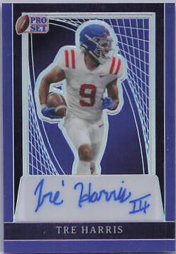 Tre Harris [Blue Prismatic] #PA-TH2