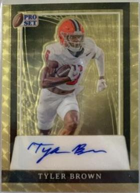 Tyler Brown [Gold Prismatic] #PA-TB3