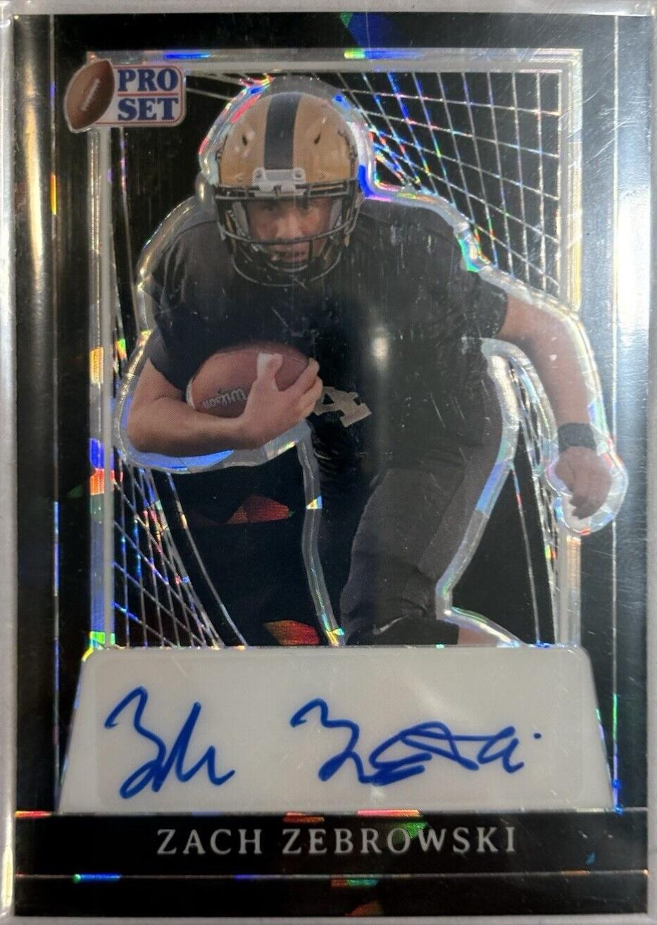 Zach Zebrowski [Green Prismatic] #PA-ZZ1