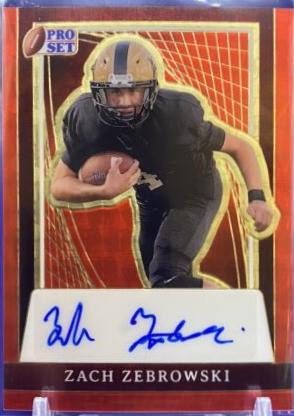 Zach Zebrowski [Super Prismatic Gold] #PA-ZZ1