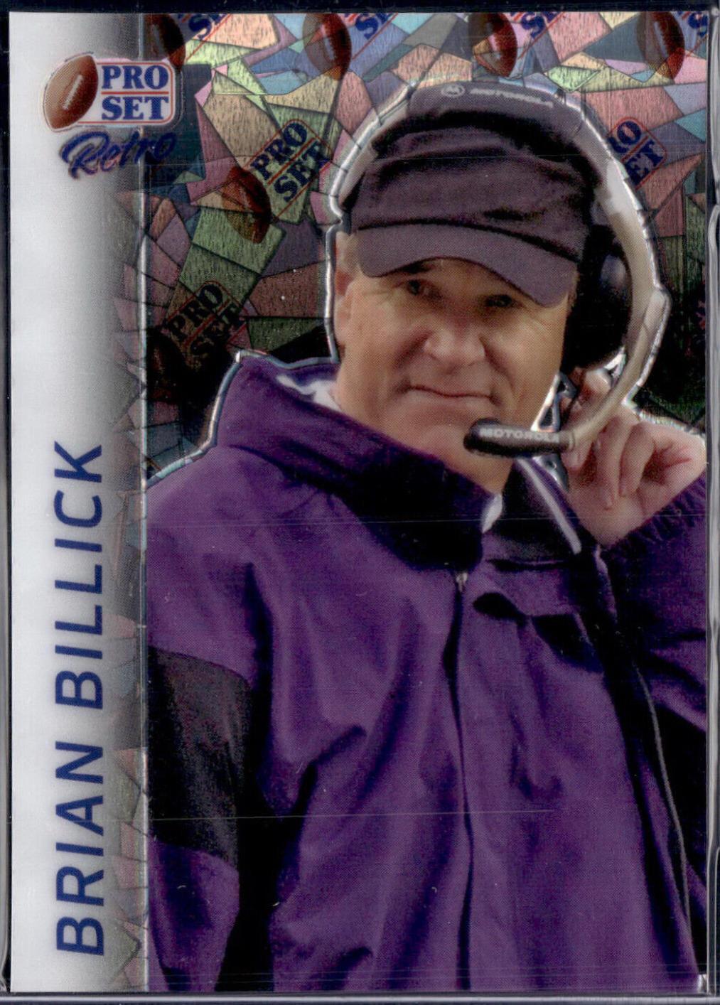 Brian Billick [Silver Crystal] #RB-15