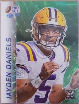 Jayden Daniels [Green Wave] #RB-125