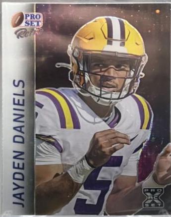 Jayden Daniels [Pro Set Border Prismatic] #RB-125