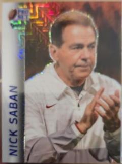 Nick Saban [Fire Mojo] #RB-64
