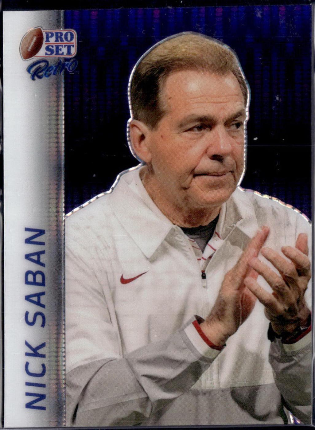 Nick Saban [Purple Pulsar] #RB-64